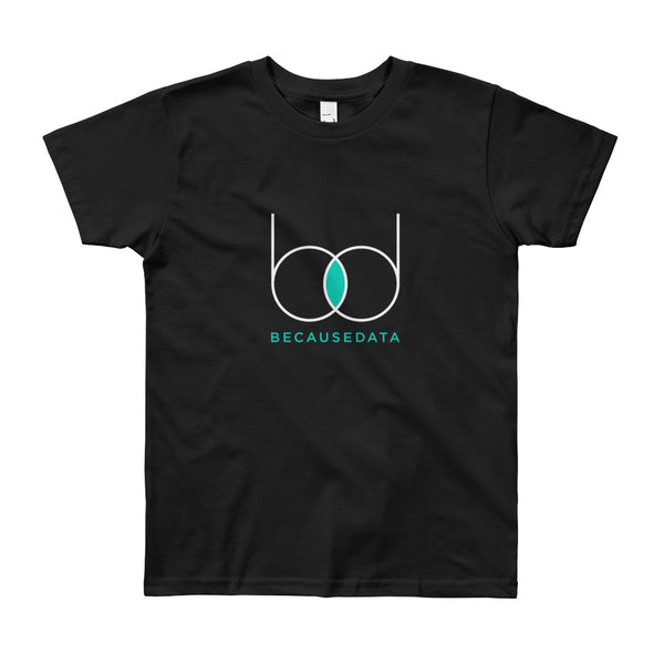 because data nerdy kids shirt data science machine learning AI