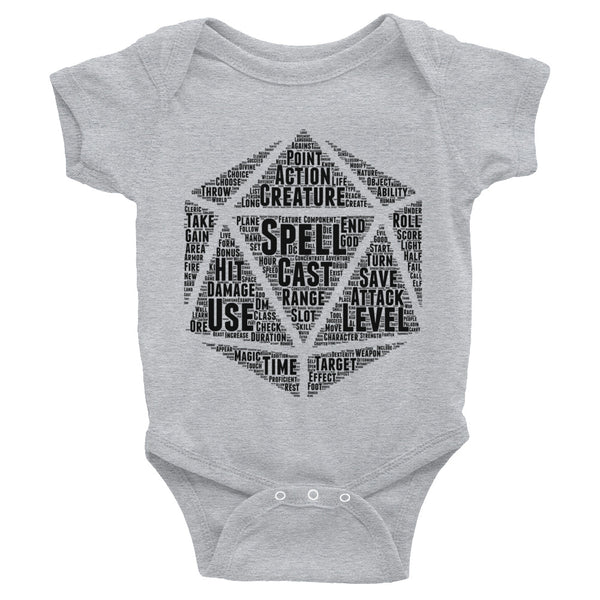 Dungeons and Dragons Infant Bodysuit