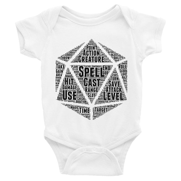 Dungeons and Dragons Infant Bodysuit