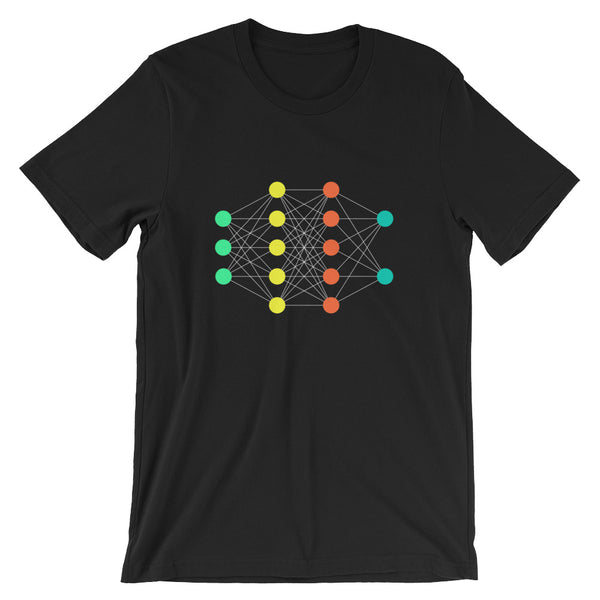neural network nerdy shirt data science machine learning AI